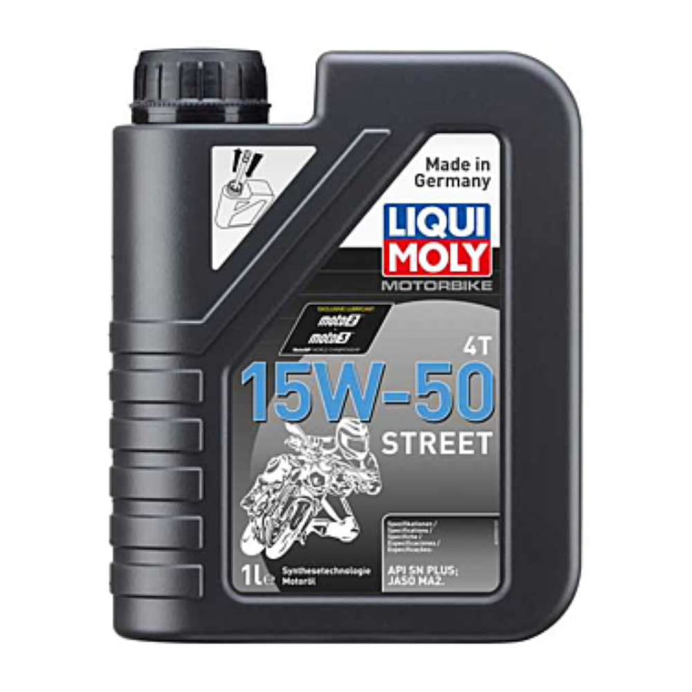 Aceite Liqui Moly Motorbike 4T 15W-50 Street 4L