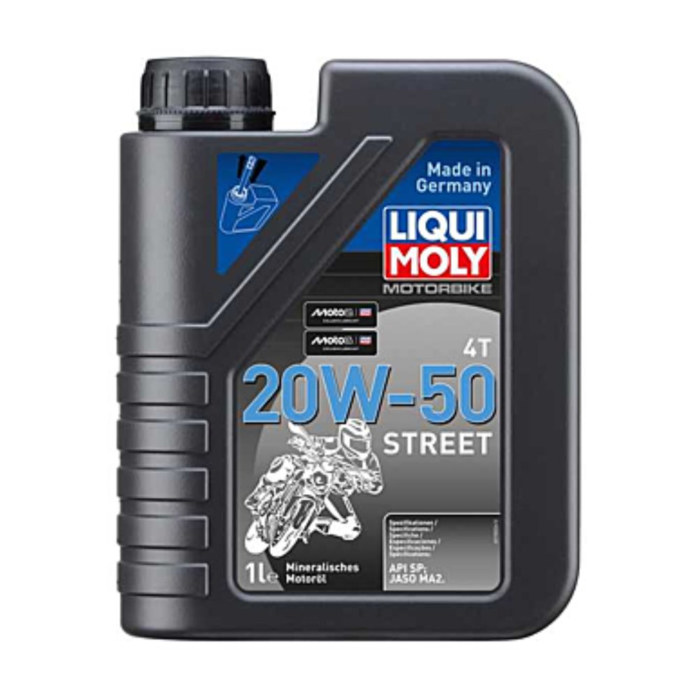 Aceite Liqui Moly Street 4T 20W50 Mineral 4L